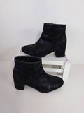 H&H Black Suede Ankle Boots - 10 image 0