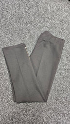 Verge Black Stretchy Pants With Zip In Hem - 16 image 0