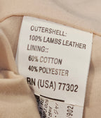 Zara Woman Genuine Leather Dusky Pink Jacket - M image 3