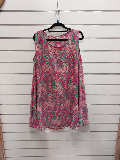 100% Silk Sleeveless Tunic - 18 image 0