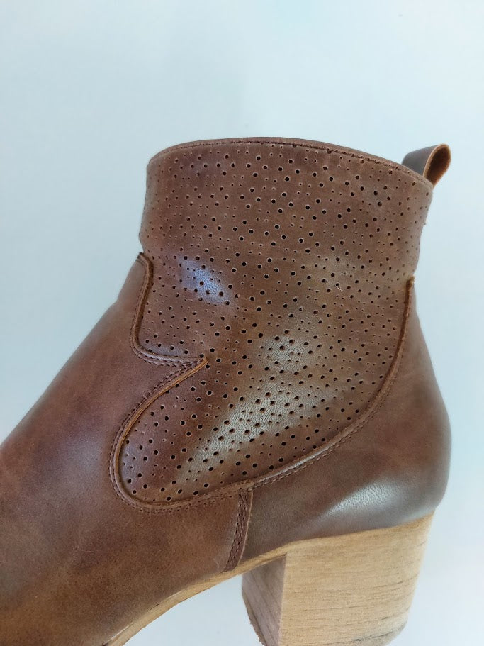 Loscabos Brown Leather Ankle Boots - 40 image 3