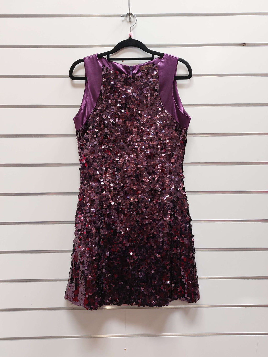 Charas Purple Sequin Dress - 10 image 0