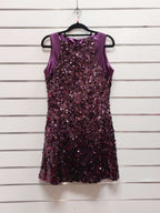 Charas Purple Sequin Dress - 10 image 0