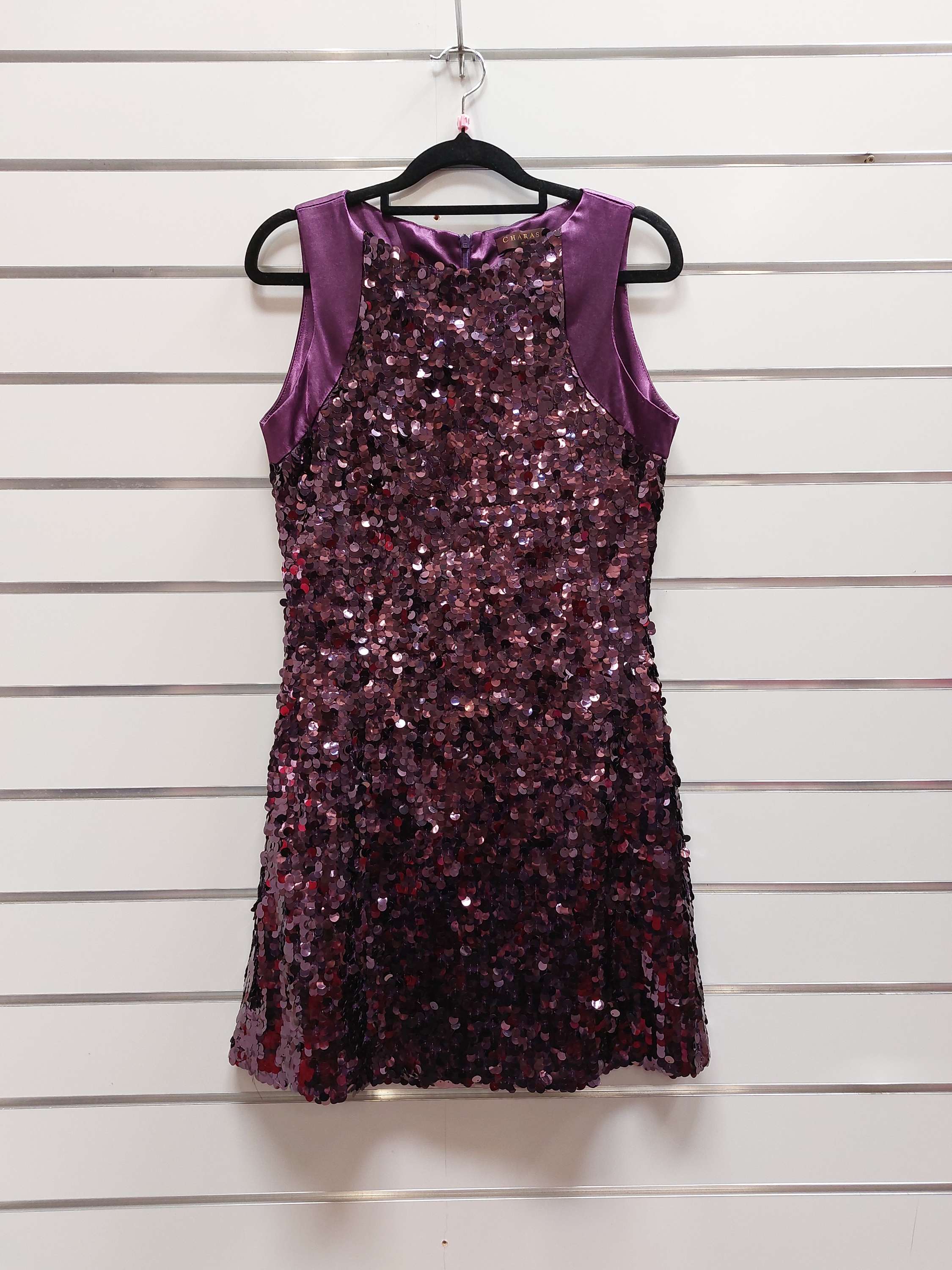 Charas Purple Sequin Dress - 10 image 0