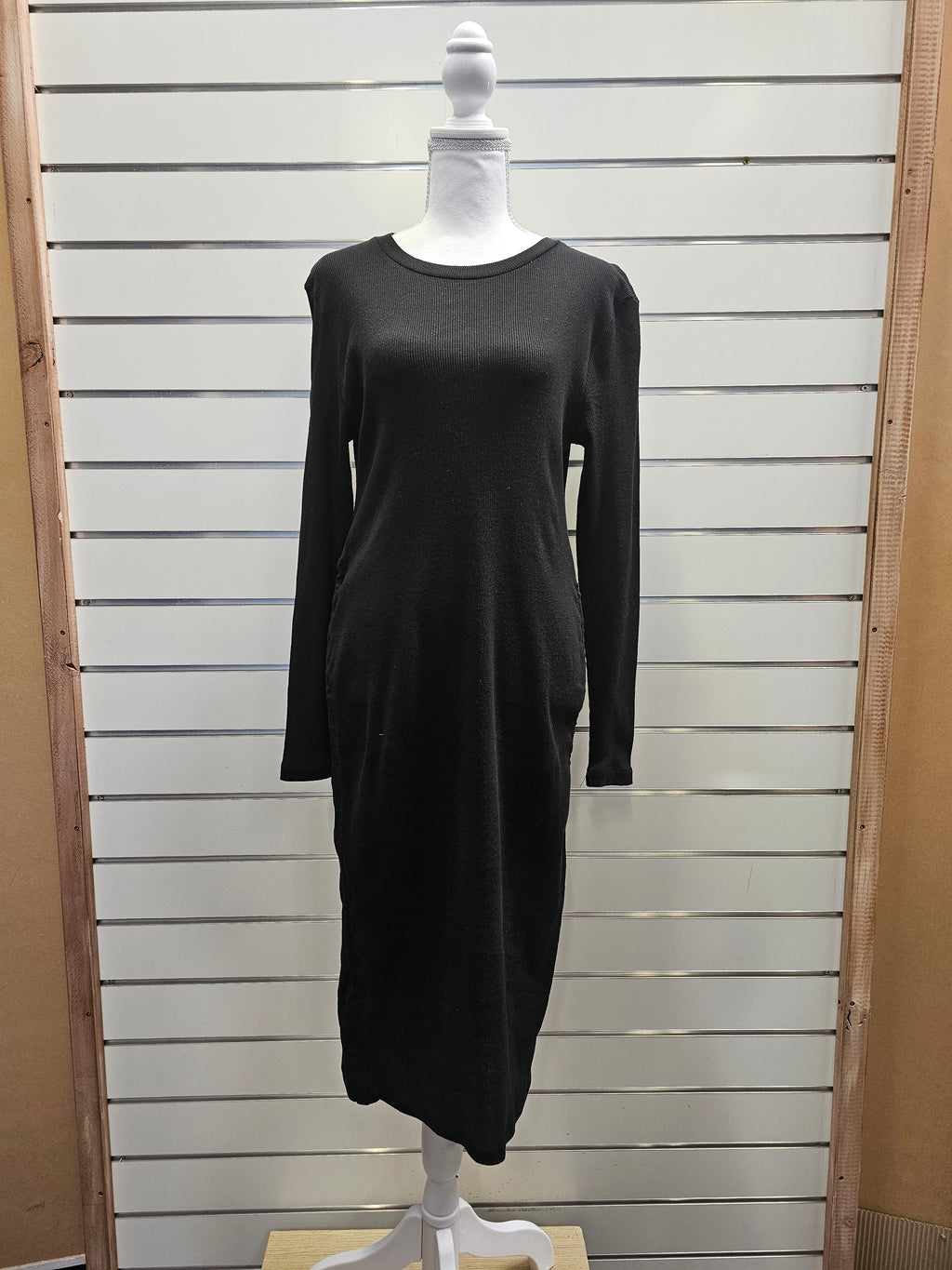Boohoo 95% Cotton Long Sleeve Dress - 18 image 0