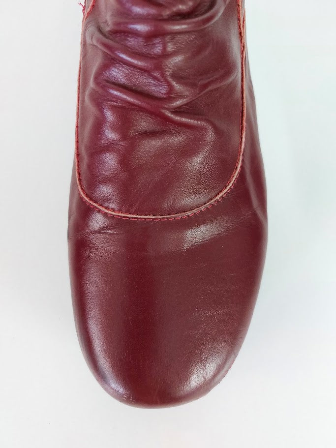 Vagamann Maroon Ankle Boots - 42 image 4