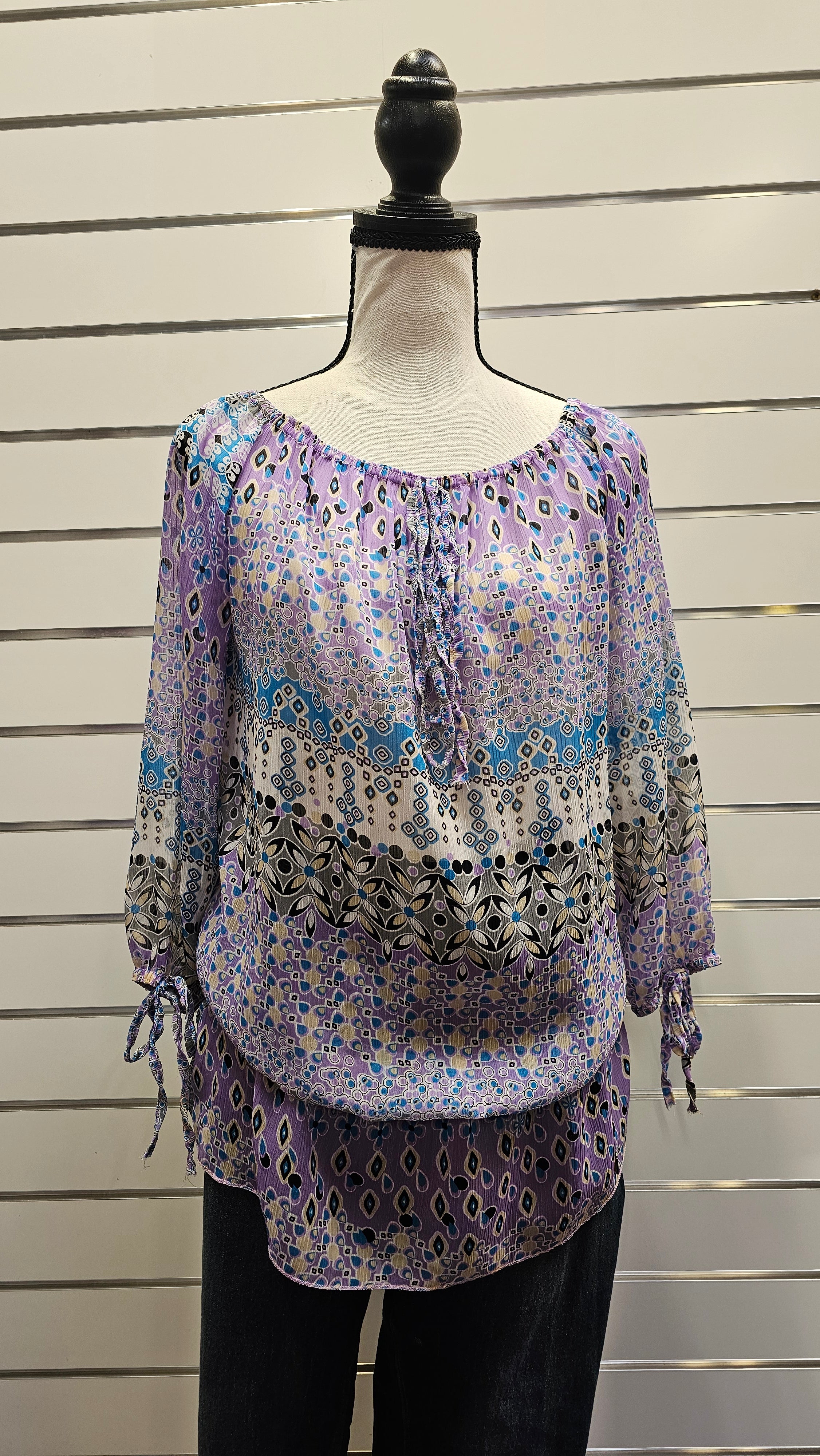 Innovative Purple Blouse - M image 0
