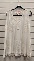 Verge Cream Blouse - S image 0