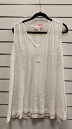 Verge Cream Blouse - S image 0