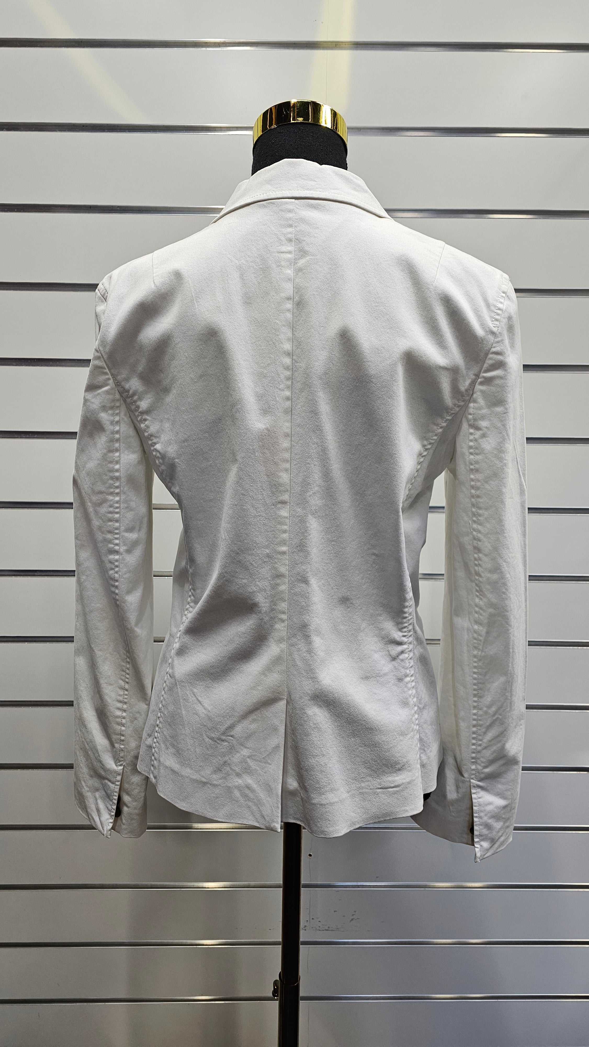 Armani Exchange White Jacket Cotton Blend - 12 image 2