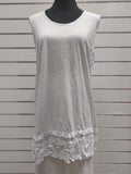 Taking Shape White Sleeveless Top - 14 image 0