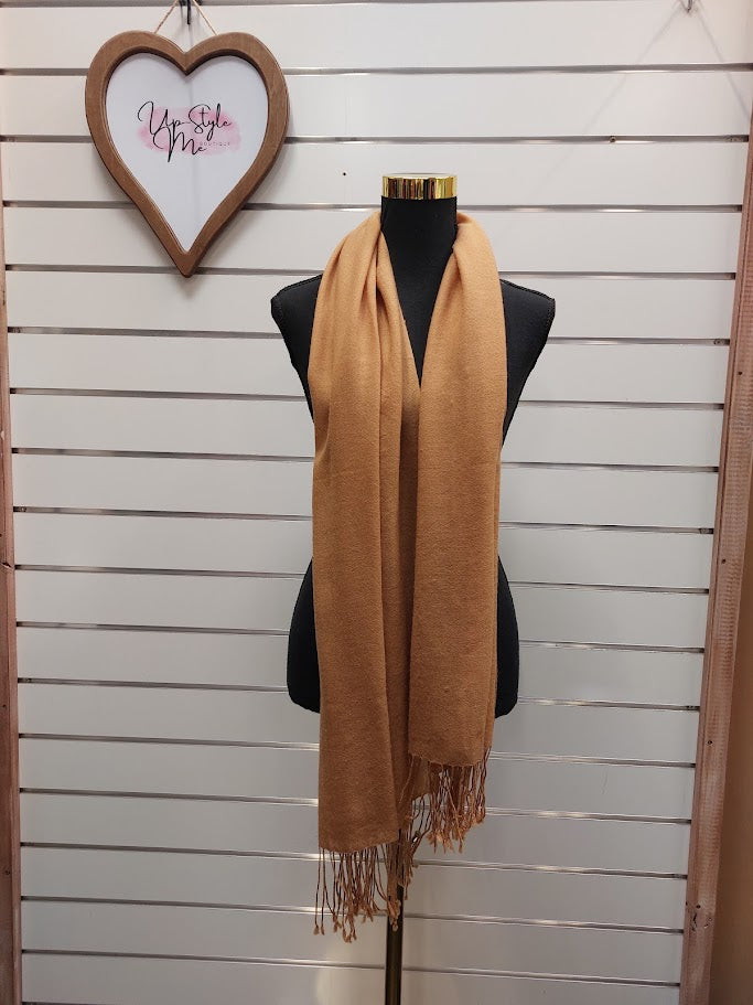 Pashmina Tan Scarf image 2