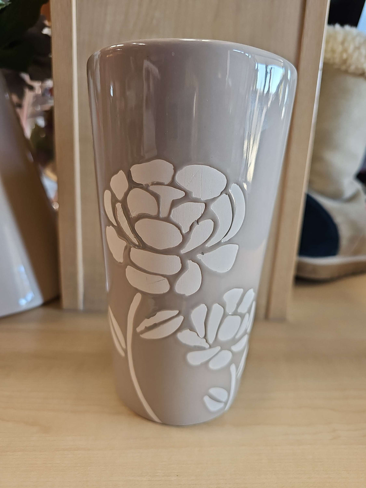 Floral Ceramic Vase image 0