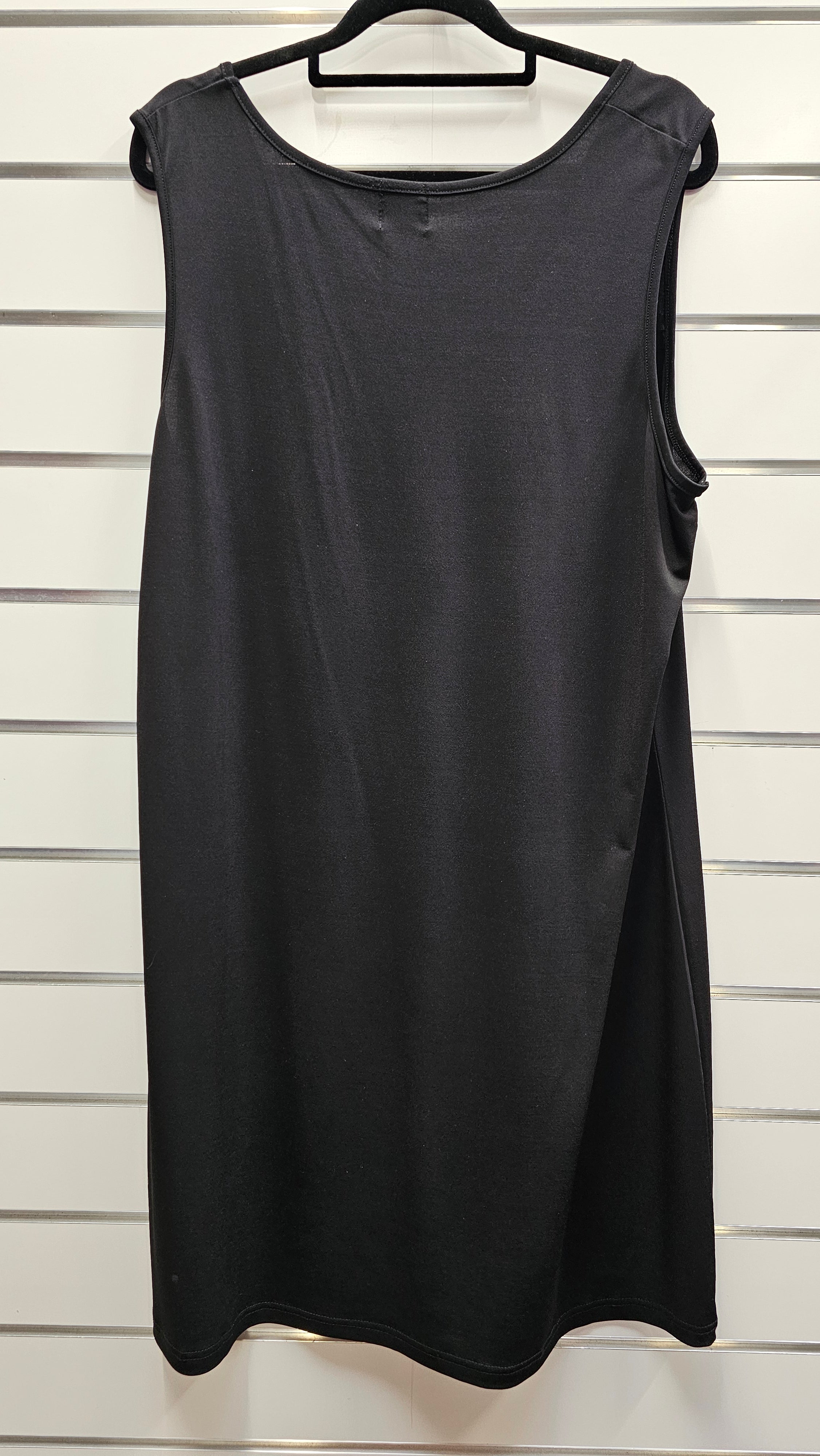 Esplanade black singlet dress - size XL image 1