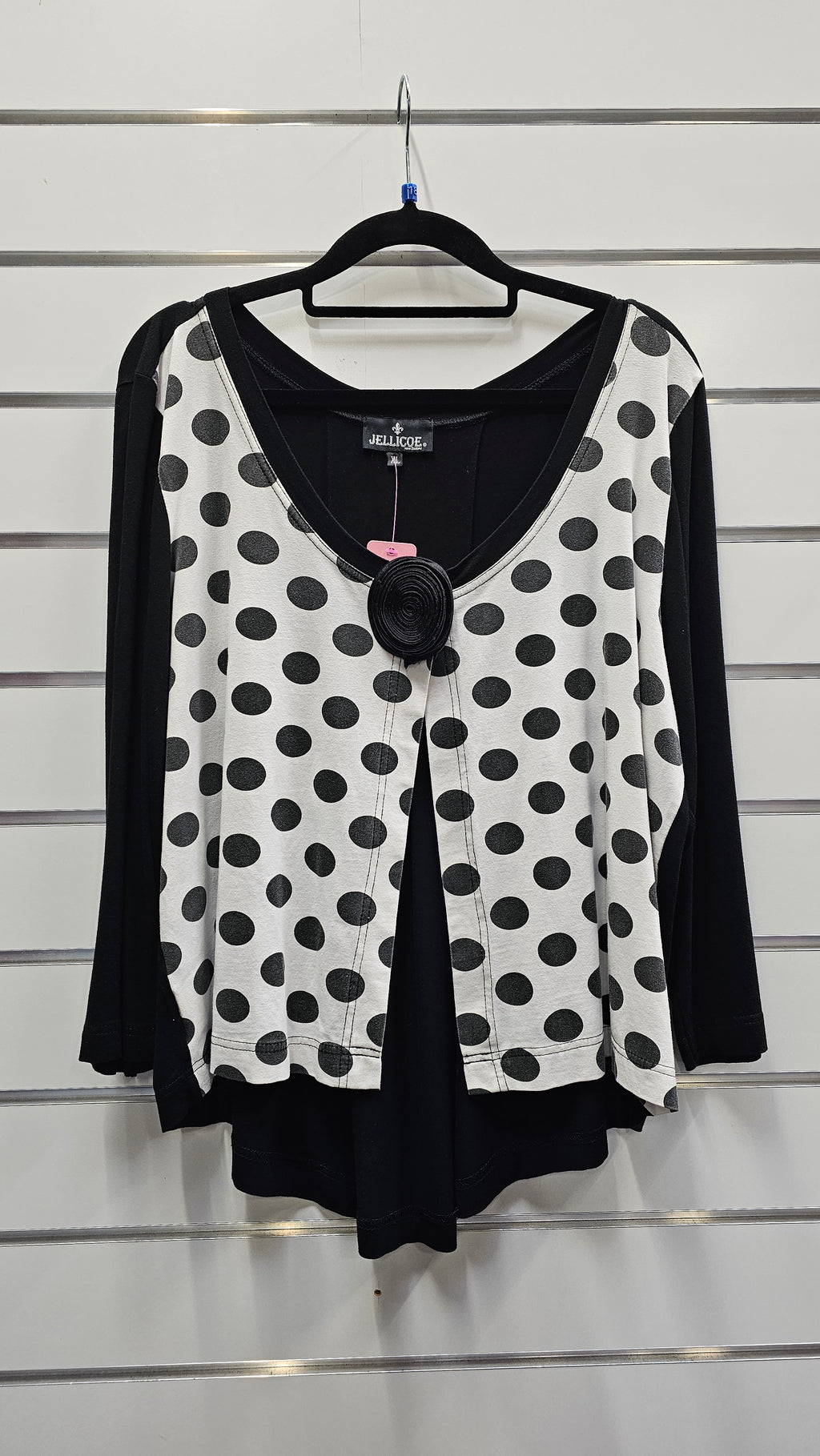 Jellicoe Black And White Cardigan - XL image 0