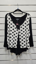 Jellicoe Black And White Cardigan - XL image 0