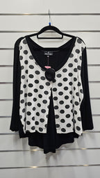 Jellicoe Black And White Cardigan - XL image 0
