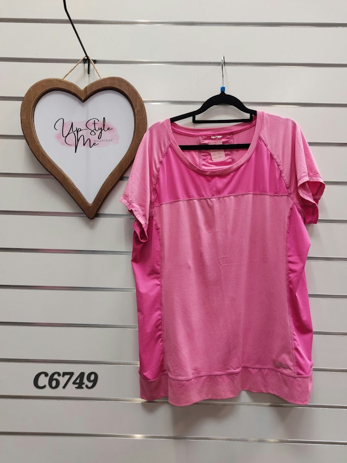 Pink Gym T-Shirt - 2XL image 0