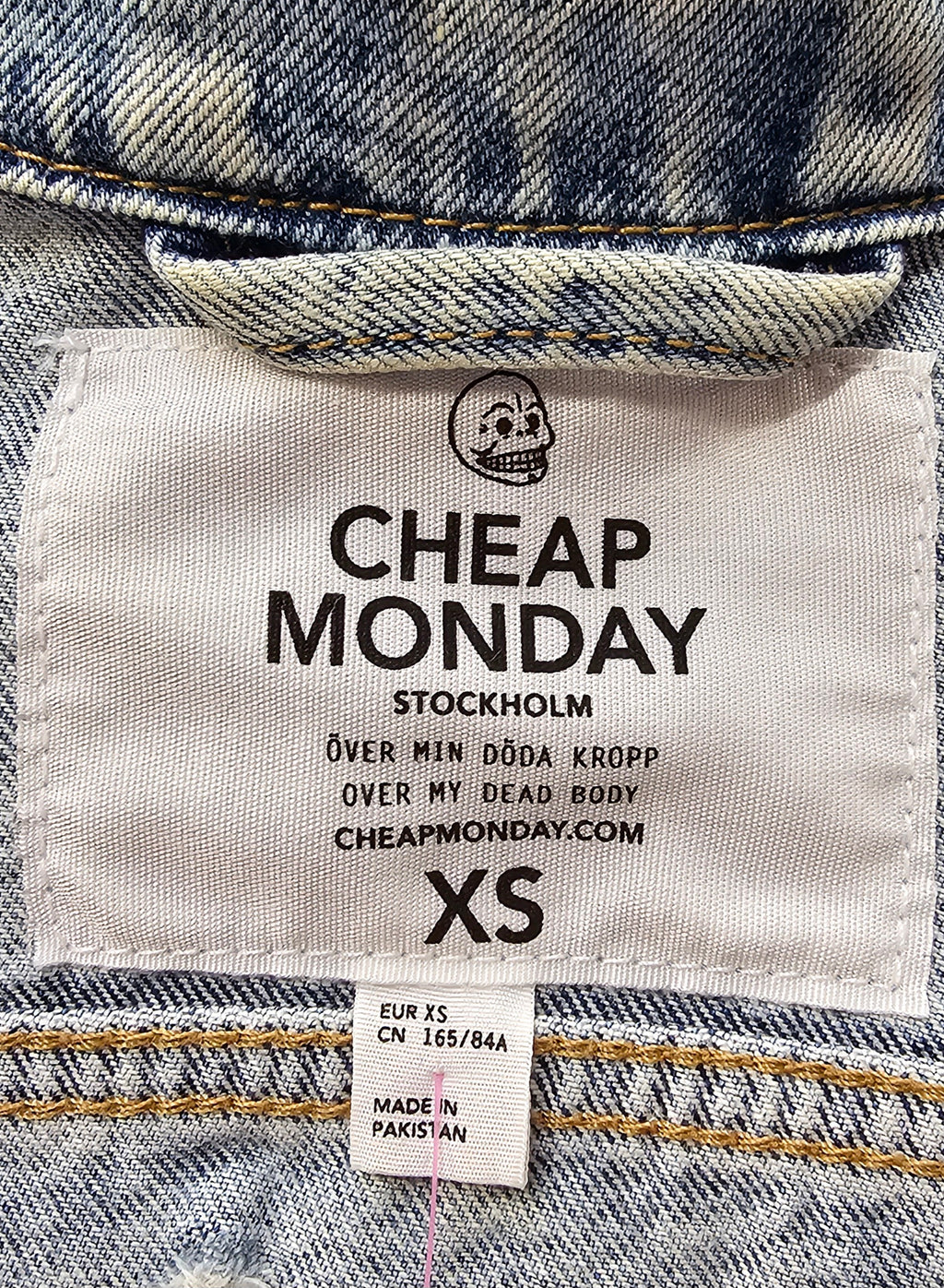 Cheap Monday Denim Jacket 100% Cotton - XS image 4