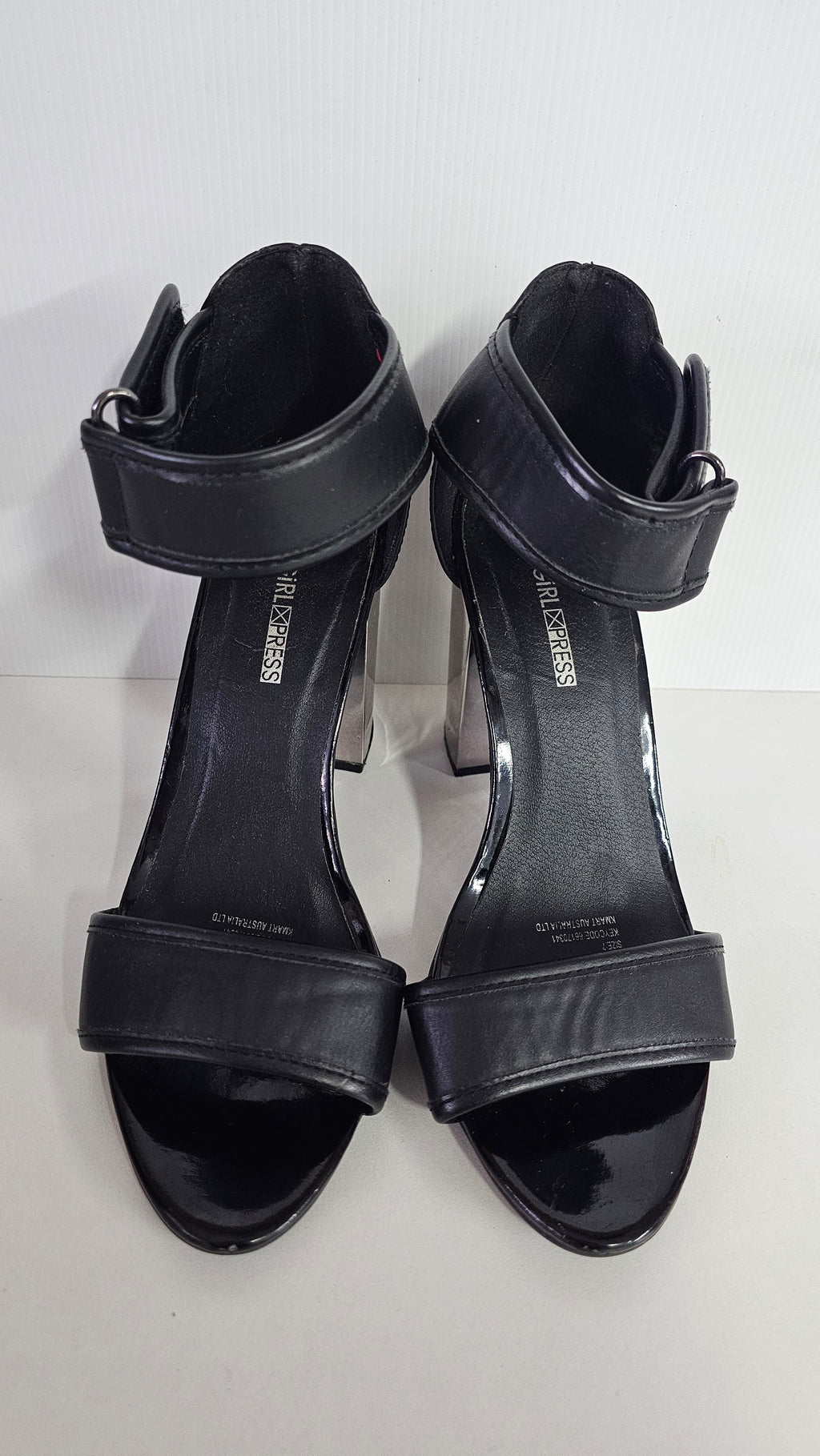 Girl Xpress Black Heels - 7 image 1