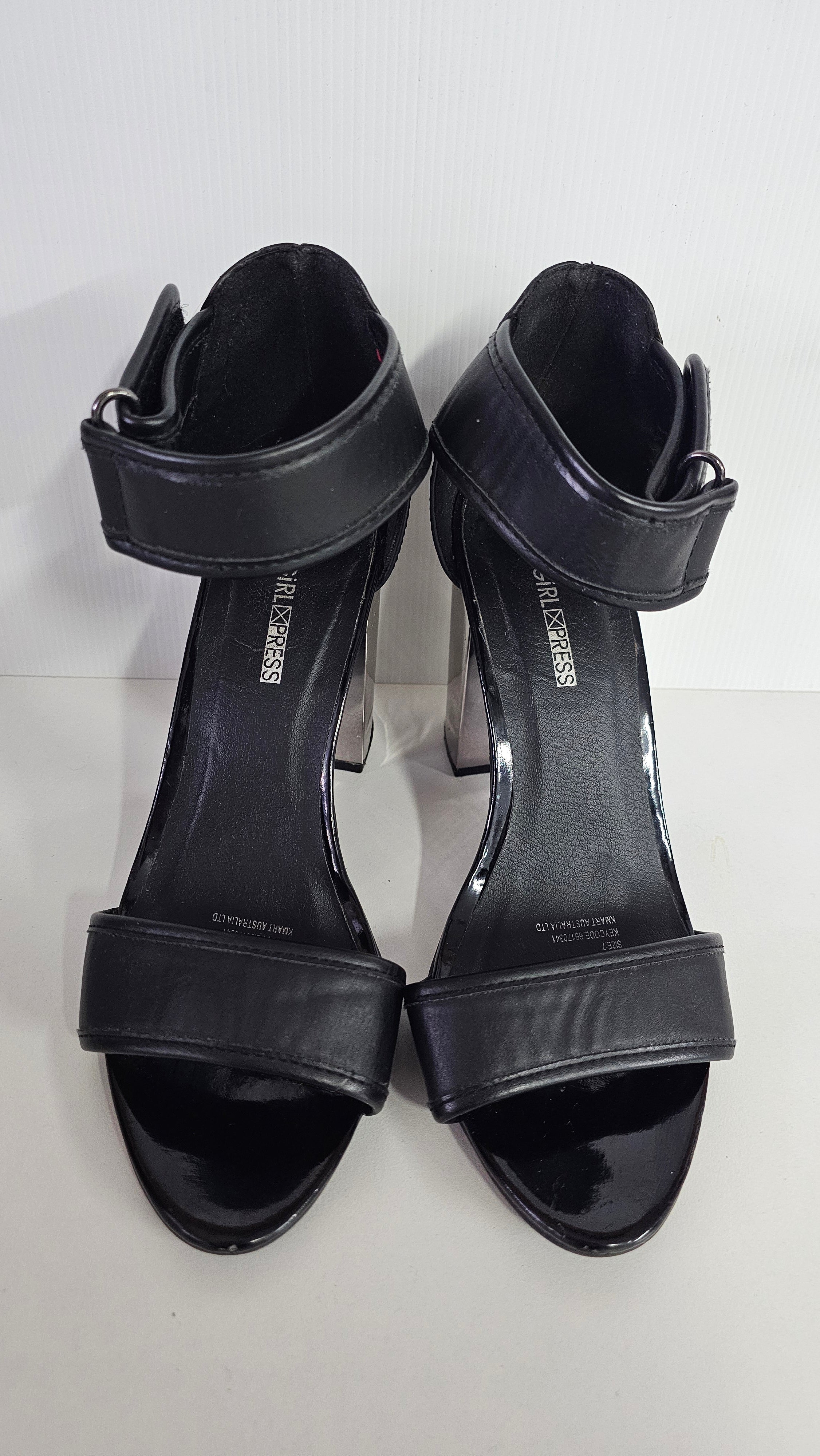 Girl Xpress Black Heels - 7 image 1