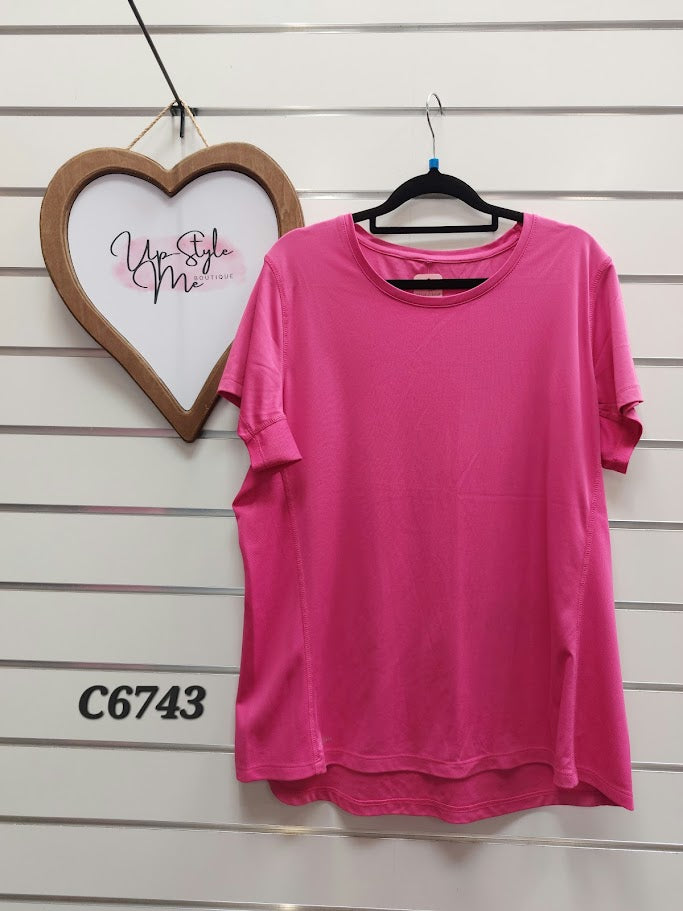 Active Intent Pink Gym T-Shirt - 2XL image 0