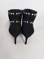 City Chic Black Suede Ankle Boots - 40 image 2
