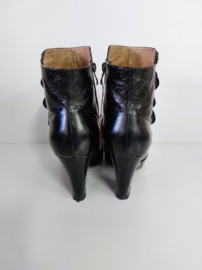 Utopia Black Ankle Boots - 41 image 2