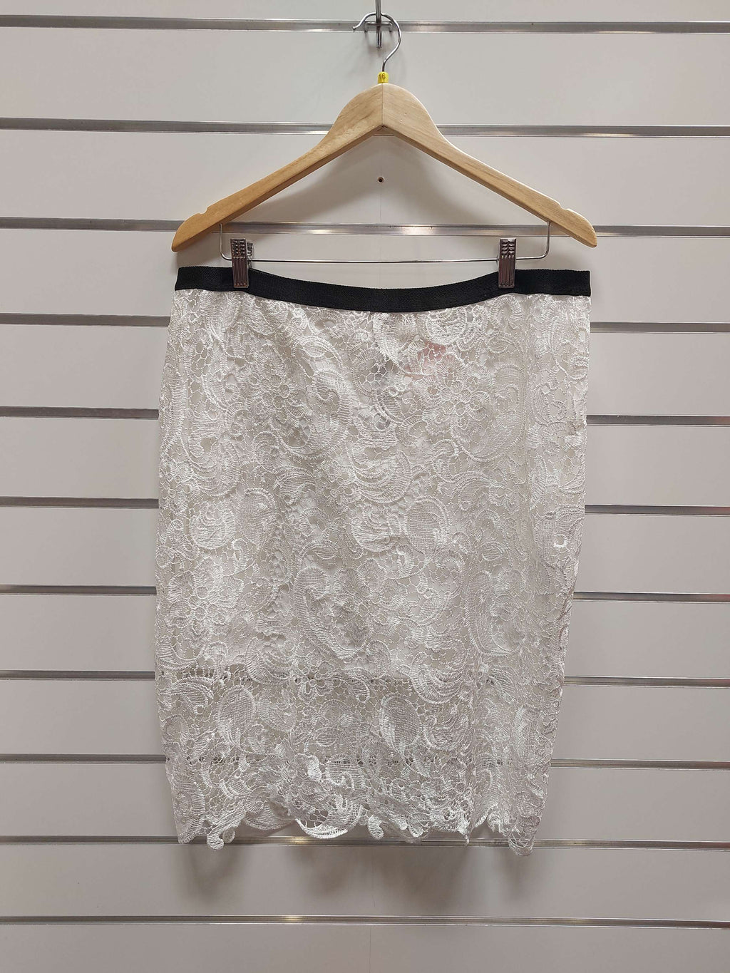 Pagani White Lace Skirt - 16 image 0
