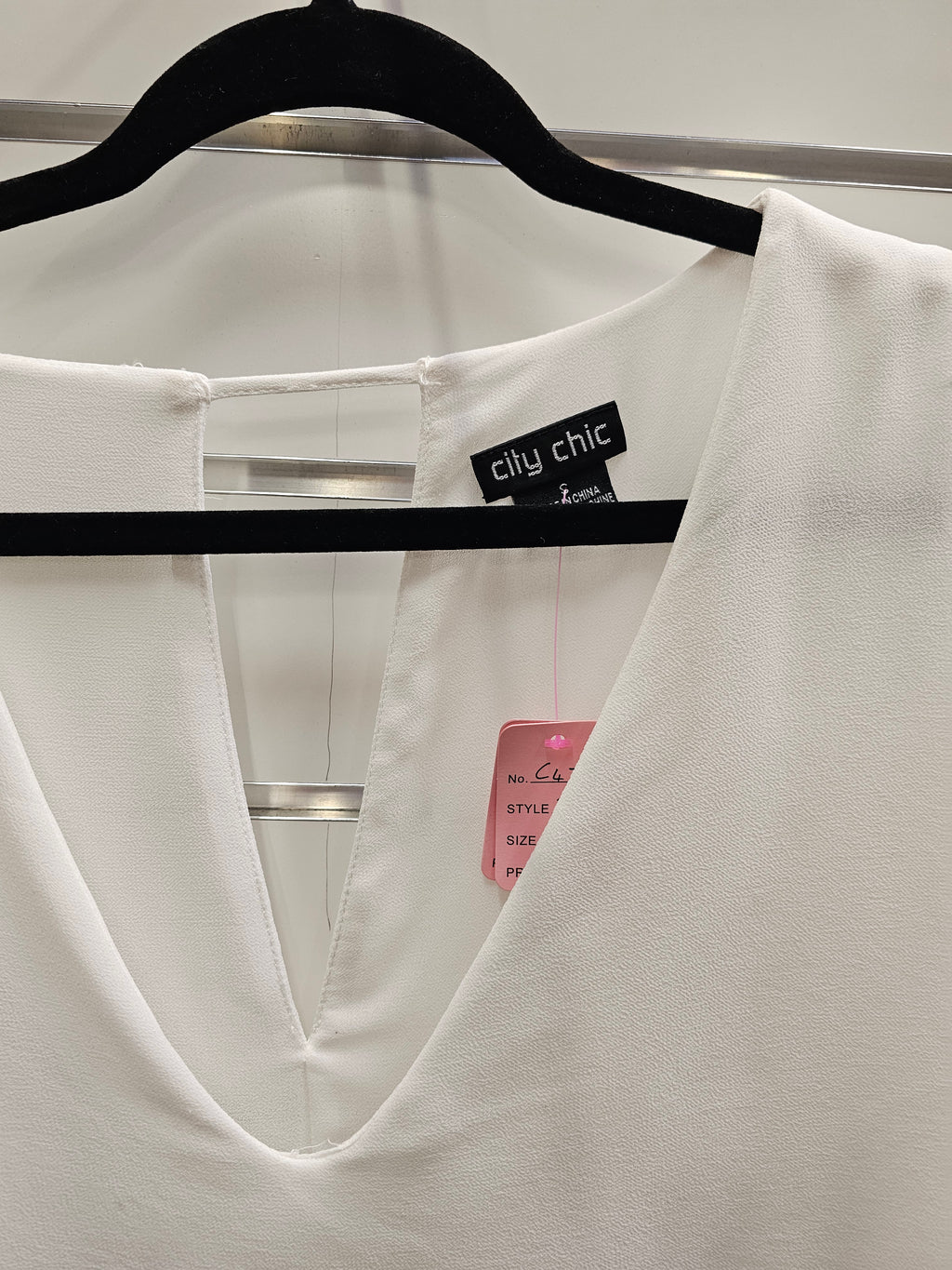 City Chic White Blouse - S image 4