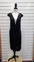 Witchery black dress 100% Viscose - size 14 image 0