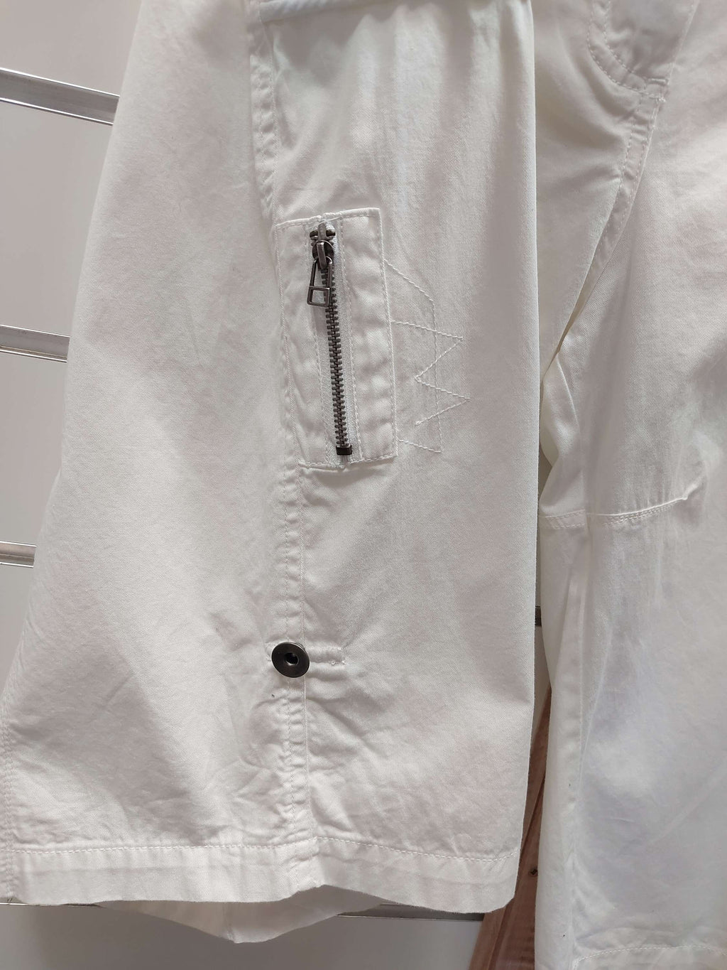 Maya 3/4 white cotton pants - 18 image 1