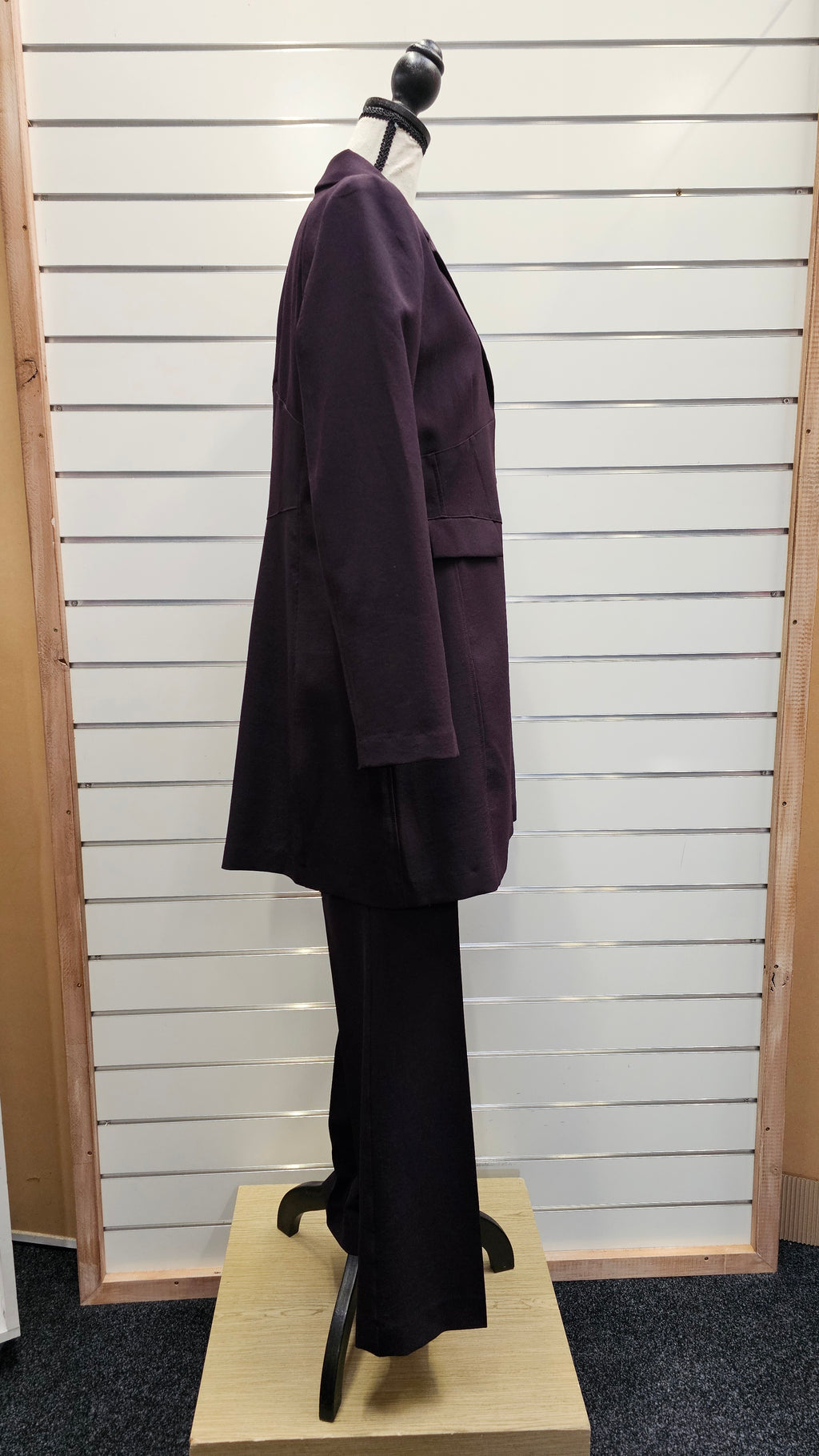 Staxs Dark Purple Pantsuit - 16 image 1