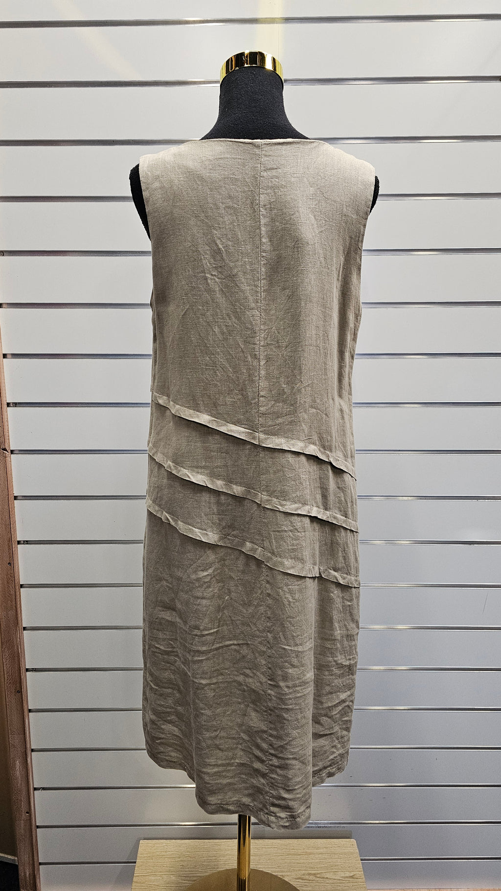 Del Sol 100% Linen Dress - L image 2