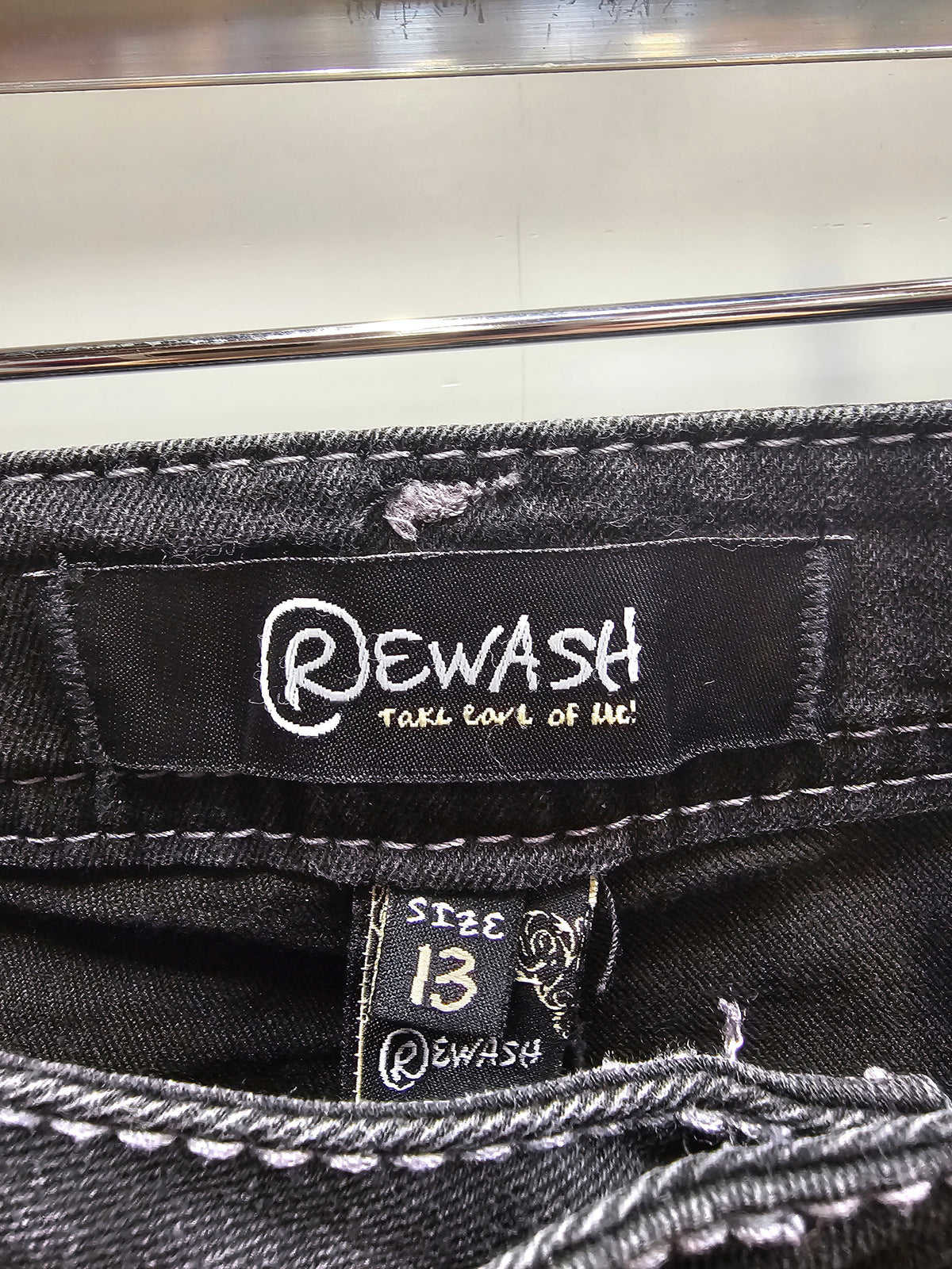 Rewash Black Jeans - 12 image 2