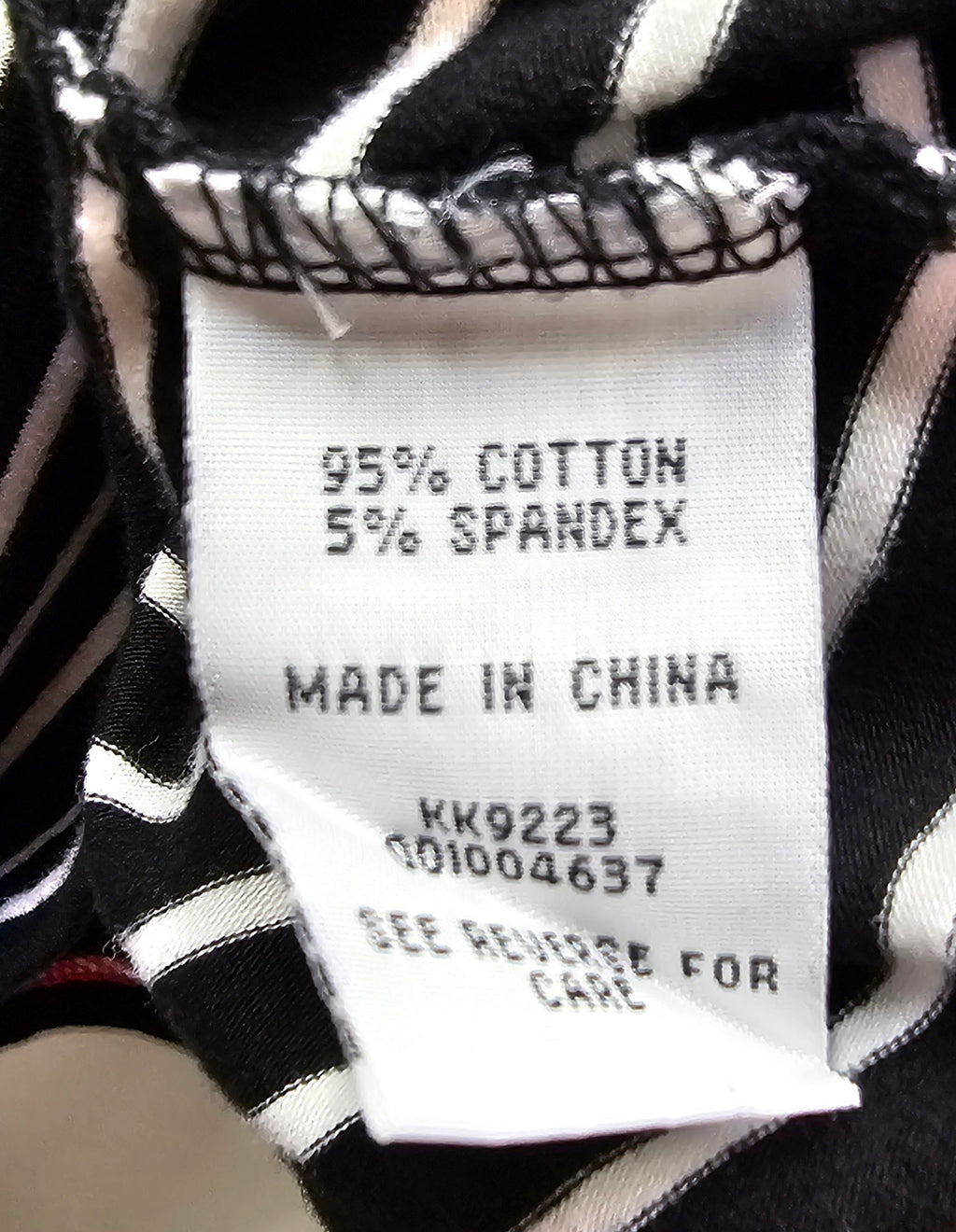 K+K Black And White Tunic - L image 4