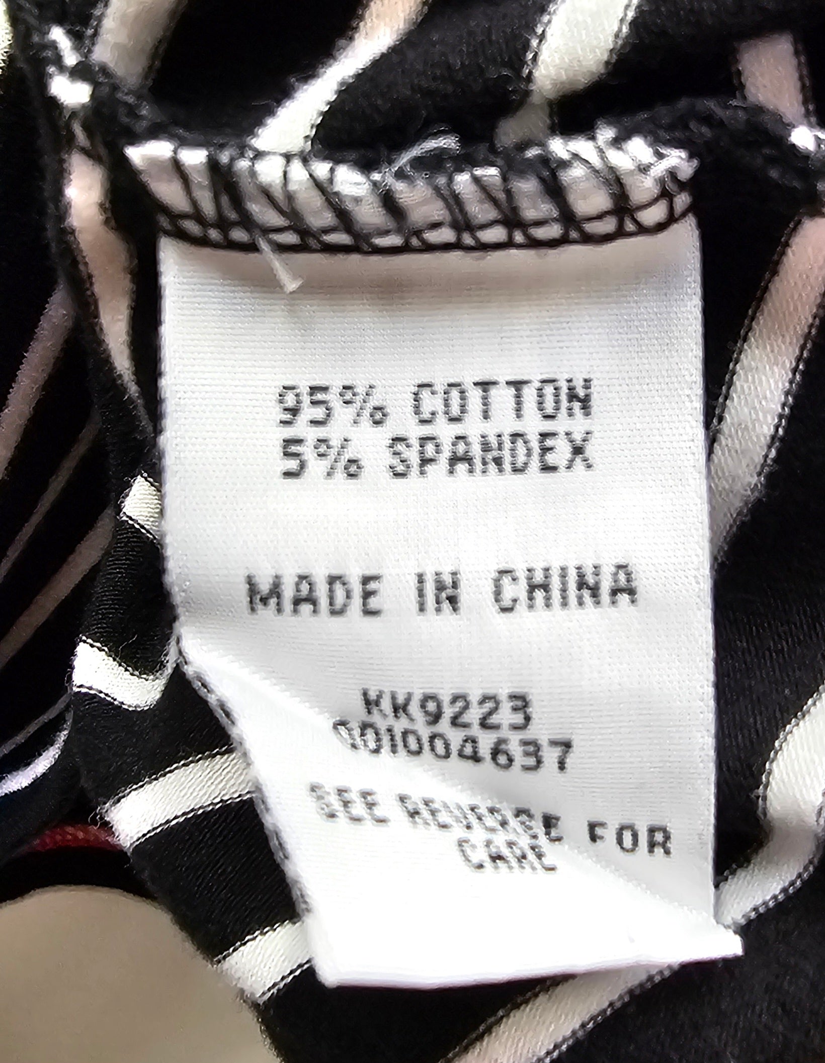 K+K Black And White Tunic - L image 4