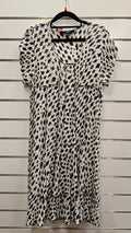 Verge Short Sleeve Dress 100% Silk - 14 image 0