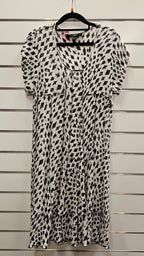 Verge Short Sleeve Dress 100% Silk - 14 image 0