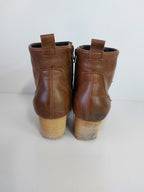 Loscabos Brown Leather Ankle Boots - 40 image 2