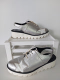 Silver Pulp Lace Up Shoe - 9 image 0