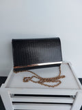 Colette Black & Gold Clutch image 0