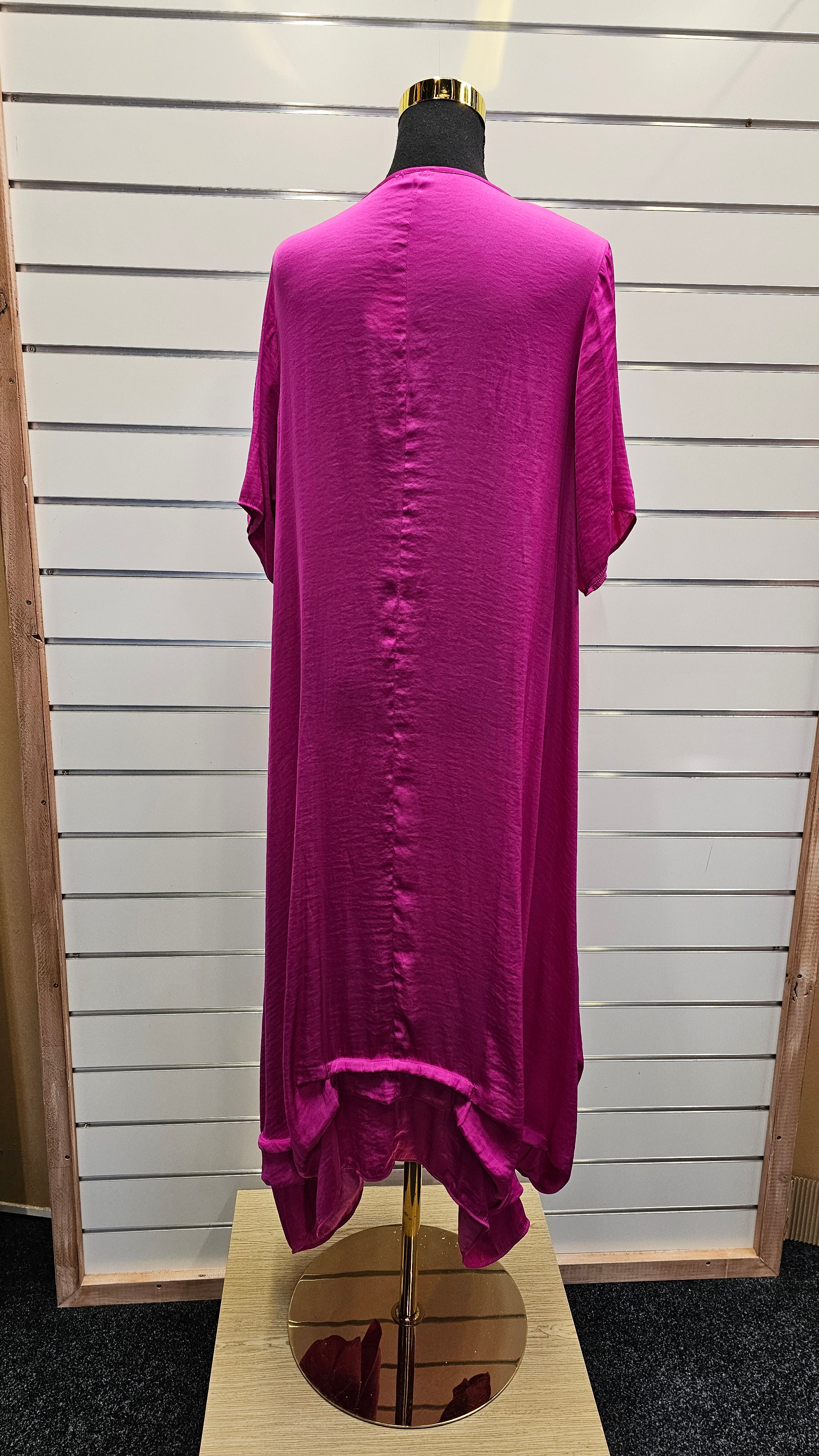 Taking Shape Magenta Dress - 14 image 2