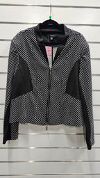 Verge Black And White Jacket - XL image 0
