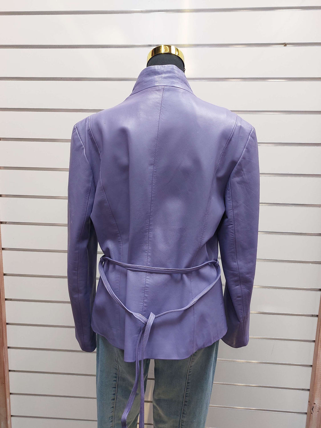 Noble Purple Leather Jacket - XL image 2