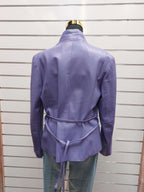 Noble Purple Leather Jacket - XL image 2
