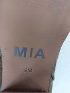 MIA Olive Green Suede Lace Up Boots - 40 image 3
