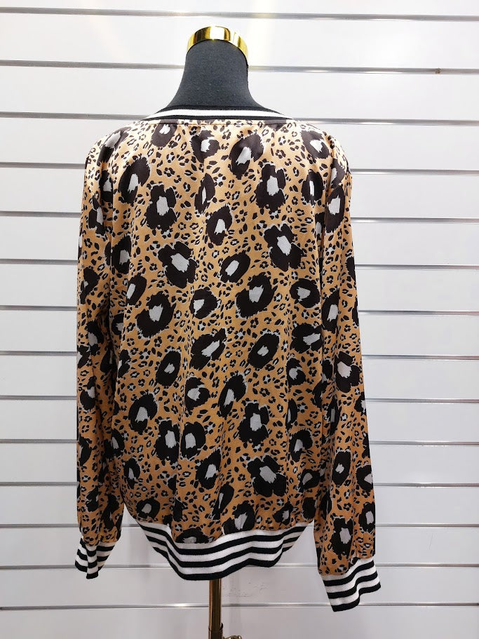 Charlo Leopard Print Blouse - 14 image 2