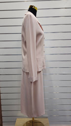 Ashley Fogel Light Pink Skirt Suit - 10 image 1