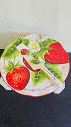 Strawberry Cake Stand & Server Set image 1